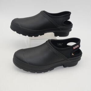 NEW Hunter Women's 6  Original Slingback Clog Black No Box